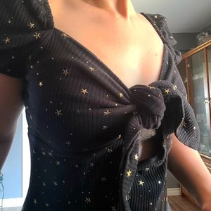 90s Inspired Celestial Star Dress